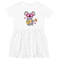 thumbnail image 3 of Inktastic Koala Cute Girls Guitar Girls Toddler Dress, 3 of 5