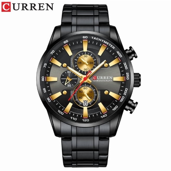 Reloj Curren 8351 Quartz para hombre con calendario, 30 m, resistente al agua
