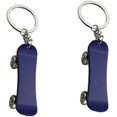 thumbnail image 3 of Juego de 2 llaveros KAIYANG con forma de patineta azul abridor de botellas, 3 of 5