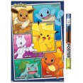 thumbnail image 1 of Pokémon - Group Collage Wall Poster, 14.725" x 22.375" Framed, 1 of 4