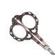 thumbnail image 5 of Estilo europeo Flor de ciruelo Tijeras de puntada cruzada Aleación doméstica Resistencia a la corrosión de la corrosión Mango galvanoso magnífico DIY CHEARS SILLA Inevent HA012488-04B, 5 of 7