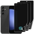 thumbnail image 1 of [Paquete de 3] Protector de Pantalla de Privacidad Zonyee para Samsung [Galaxy S23 FE] 6.4", Película de Hidrogel de TPU Flexible Antiespía para S23 FE, [Compatible con Desbloqueo por Huella Digital], 1 of 11