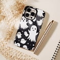 thumbnail image 6 of Cute Ghost Pattern Halloween-Themed Soft Flexible TPU Phone Case for Teens & Adults, Compatible with iPhone 11/12/13/14/15/16 (Pro Max/Plus), 6 of 9