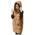thumbnail image 3 of HONHUZH Womens Plus Size Shirts Clearance,Womens Plus Size Hoodie Waistcoat Vest Gilet Jacket Coat Outwear Tops, 3 of 9
