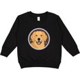 thumbnail image 2 of Inktastic Golden Retriever Dog Toddler Sweatshirt, 2 of 4