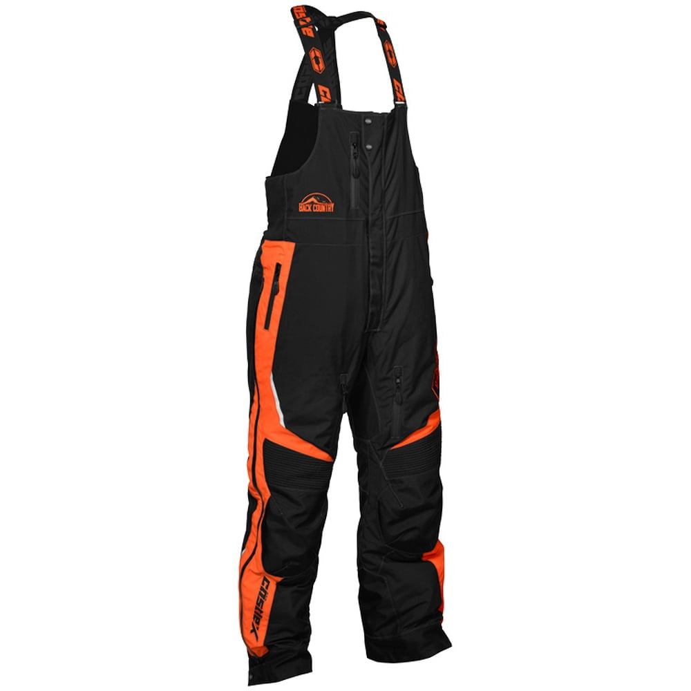Castle X Tundra G2 Mens Snow Bibs Orange