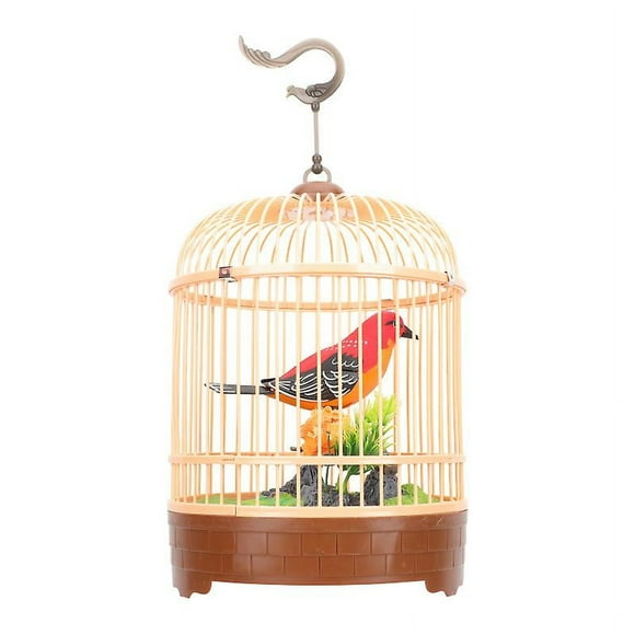 1 juguete eléctrico para jaula de pájaros.
