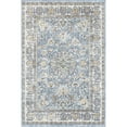 thumbnail image 5 of Nuloom Valencia SpinClean Traditional Persian Machine Washable Area Rug, 7' 10" x 10', Valencia Light Blue, 5 of 6