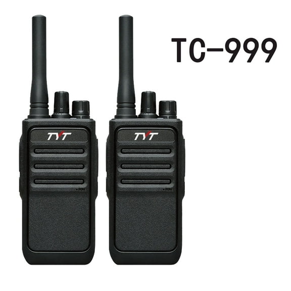 TYT TC 999 Handheld Walkie Talkie 2W UHF 16CH Analog Two Way Radio Ham Single Band 400-470Mhz Transceiver