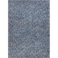 thumbnail image 1 of HomeRoots 349879 7 ft. 6 in. x 9 ft. 6 in. Polyester Indigo & Ivory Heather Area Rug, 1 of 1