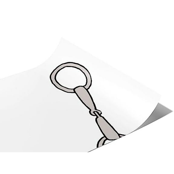 Rwraps Equestrian Bit Much Gloss Vinyl Film Wrap 59in x 18ft Vinyl Vehicle Car Film Sheet Roll