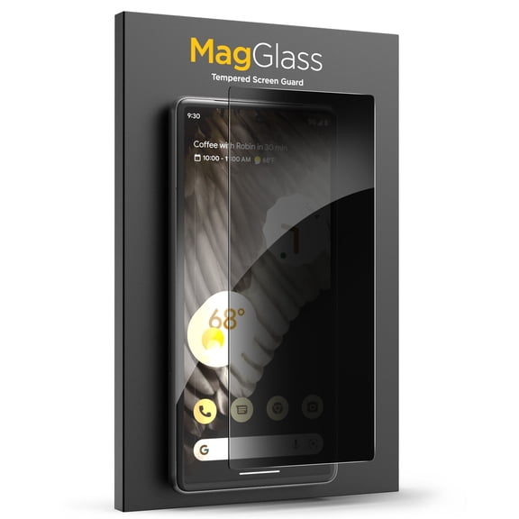 Magglass Tempered Glass Designed for Google Pixel 7a Privacy Screen Protector, Anti Spy Full Coverage Display Guard
