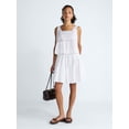thumbnail image 2 of Scoop Women's and Women's Plus Cropped Lace Tank Top, Sizes XS-4X, 2 of 5