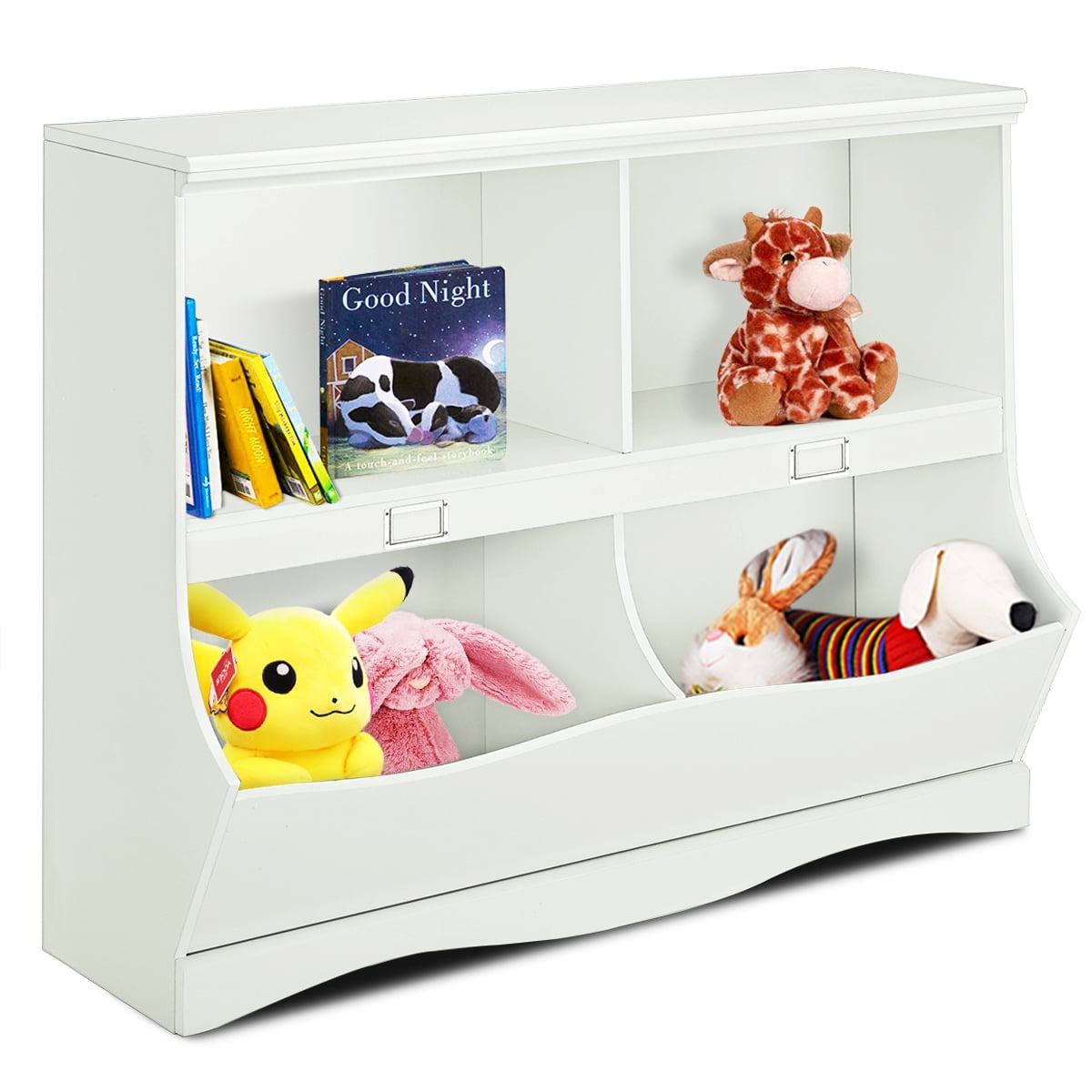 bookshelf and toy organizer
