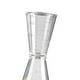 thumbnail image 5 of Eigraketly 1/2 Uds doble transparente Jigger oz taza de resina de plástico leche té café mezcla Oz escala taza de medición Home Bar se aplica Kits de desorden para acampar L Eigraketly  HW5710-02, 5 of 6