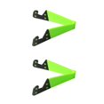 thumbnail image 1 of relayinert Adjustable Mobile Phone Holder V Shaped Phone Holder Universal Phone Accessory Fluorescent green 2Set, 1 of 6