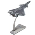 thumbnail image 2 of 1/144 J20 Fighter modelo de aleación fundida a presión, coleccionables de aviones, con soporte, avión simulado de regalo, avión para estante, gabinete Sunnimix Aviones fundidos a troquel, 2 of 8