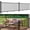 8ft Level - 2Panel 2Post, variant on 1 Pack 42in Aluminum Deck & Stair Post, Black Textured AAMA 2604 Coat Finish Post with Drill Bit, Compatible with Outdoor Steps Decks Porches, Garden (Post Only)