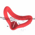thumbnail image 3 of Funda Silicona VR para La Cara Máscara A Prueba Sudor Almohadilla Facial Meta Quest 3S() Color Rojo, 3 of 3