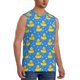thumbnail image 2 of Fotbe Cute Yellow Rubber Ducks Men's Camiseta sin Mangas Estampada para Hombres, Playera Casual para Gimnasio, Entrenamiento, Playa-X-Large, 2 of 7