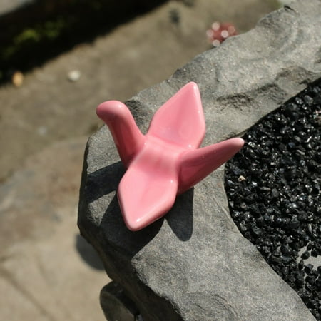 

Ceramics Chopsticks Racks Paper Cranes Origami Spoon Forks Rest Holder Shooting Props