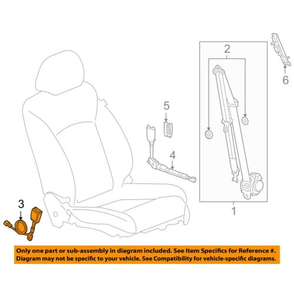 GM OEM Front Seat Belt-Buckle 19299035