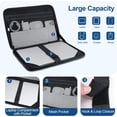 thumbnail image 2 of MOSISO 15-16 inch Laptop Hard Case, 15.6 inch Waterproof Shockproof Computer Bag Compatible with MacBook HP Dell,Artistic Geometric EVA Carrying Sleeve Laptop Case Hard Shell with Handle, 2 of 7