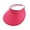 Hot Pink, variant on Japanese Sky Top Sunshade Hat Women Summer Outdoor Hair Clip Sunscreen Big Leaf Cycling Headless Sun Hat for Camping Hiking
