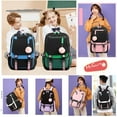 thumbnail image 6 of Travel Laptop Backpack, 18 Inch Extra Large Backpacks for Teen, Water Resistant Back Pack, Business Men Sturdy Computer Bag with USB Charging Port, Gifts, 6 of 6