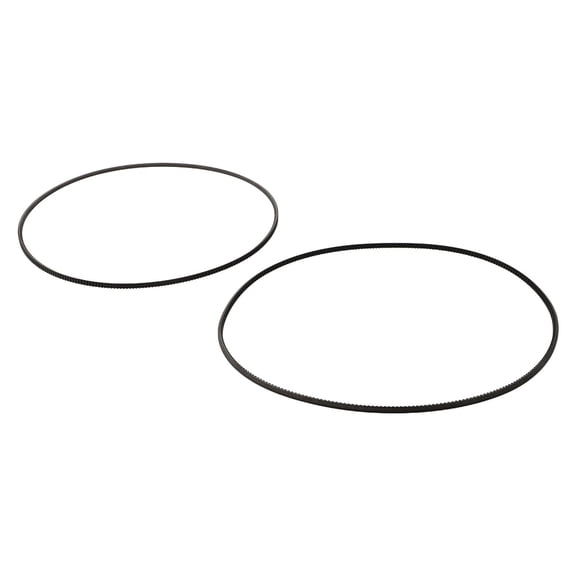 Beisidaer 2Pcs 5M730 Lathe Belt Lathe Motor Belt V-Belt For Harbor Freight 9X20 Lathe