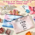 thumbnail image 3 of Bolsas de cosméticos Qeeenar Christian Bible, 24 unidades, para mujer, 3 of 6