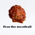 thumbnail image 2 of CafePress - Fear The Meatball No Bac Body Suit - Baby Light Bodysuit, Size Newborn - 24 Months, 2 of 4