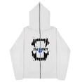 thumbnail image 2 of Sudaderas oscuras europeas y americanas para hombre y mujer, sudaderas con capucha góticas para parejas, sudaderas de Cremallera larga de talla grande Harajuku 2023, 2 of 5