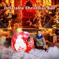 thumbnail image 4 of Nkmbld Oversized Christmas Ornaments 24inch Inflatables Christmas Decorated Ball for Holiday Indoor Outside Yard Lawn Porch Decor, 4 of 8