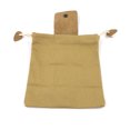 thumbnail image 3 of Bolsa de recolección de frutas Lona de cuero sintético para jardín Bolsa plegable Organizador de recolección de alimentos, Caqui Methold HA007923-04B, 3 of 6