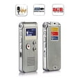 thumbnail image 4 of Multifunctional Rechargeable 8GB 650HR Digital Audio Voice Recorder Dictaphone MP3 Player, 4 of 8