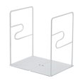 thumbnail image 4 of LCXmlly Sturdy Book Stand Simple Desktop Reading Book Holder Hollow Metal Book Clip Stand for Office Desktop Storage Student Learning 1 Pair, 4 of 9