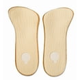 thumbnail image 4 of Orthotic 3/4 Leather Shoe Insoles For Women, Metatarsal Arch Support, All Sizes, 4 of 6