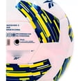thumbnail image 2 of Balón Reebok No.5 BALL008 BA01101405 Blanco Detalles Amarillo Azul Marino, 2 of 3