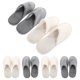thumbnail image 1 of BESTYASH 6 Pares De Zapatillas Plegables Para Viaje Y Con Fácil Lavado Y Estilo Para Uso En Interiores, 1 of 6