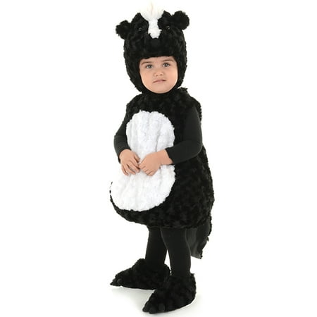 Little Stinker Toddler Childs Plush Black White Baby Skunk Halloween Costume