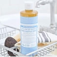 thumbnail image 2 of Dr. Bronner's | Jab&oacute;n de castilla org&aacute;nico l&iacute;quido multiusos, f&oacute;rmula concentrada, suavidad pura y cuidado para piel sensible, sin aceites esenciales natura, 2 of 6