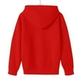 thumbnail image 5 of Otqutp Boys Girls Solid Soft Hoodie Sweatshirt Kids Basic Classic Oversized Hoodies Loose Pullover Sweatshirts with Pocket, 5 of 5