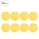 thumbnail image 1 of M Buder 50 Piezas Pelotas de Práctica de Golf Huecas Flujo de Aire para Niños y Adultos Entrenamiento en Interiores (Amarillo, 32 cm / 12.60 inches), 1 of 8