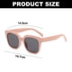 thumbnail image 2 of Gafas de sol tipo caja de tendencia a la moda, gafas de sol personalizadas para tiro callejero, hechas de PC y CA, 2 of 5