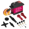 thumbnail image 4 of Kits digitales impermeables de engranajes de metal de 25 kg para RC Crawler Robot Rojo, 4 of 6