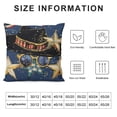 thumbnail image 5 of 4th of July Pillow Covers American Flag Star Patriotic Independence Day Throw Pillowcase Top Hat Windmill Memorial Day Cushion Case Decorations for Sofa Couch, 5 of 5