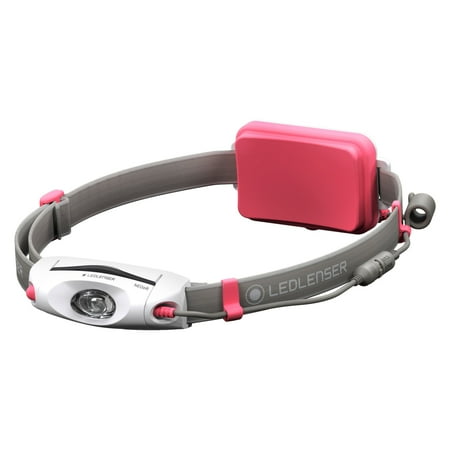 LEDLENSER NEO6R Rechargeable Headlamp, 240 Lumens, Pink - 880461 (Peg Window Box)