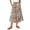 13#a Dark Gray, variant on Womens Tiered Midi Skirt Orange Witch Hat Pumpkin Print Elastic Drawstring Neighborhood Party Skirt Pink 2XL