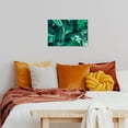 thumbnail image 2 of Wynwood Studio Canvas Lush Leaves Floral and Botanical Botanicals Wall Art Canvas Print Green 24x16, 2 of 3